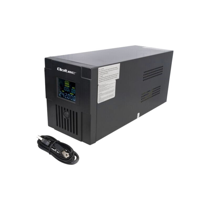Alimentator: UPS; 1,2kW; 2kVA; Uintr: 140÷290V; 372x139x165mm