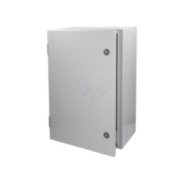 Carcasă: universală; X: 400mm; Y: 600mm; Z: 250mm; SR2; oţel; gri; IP65
