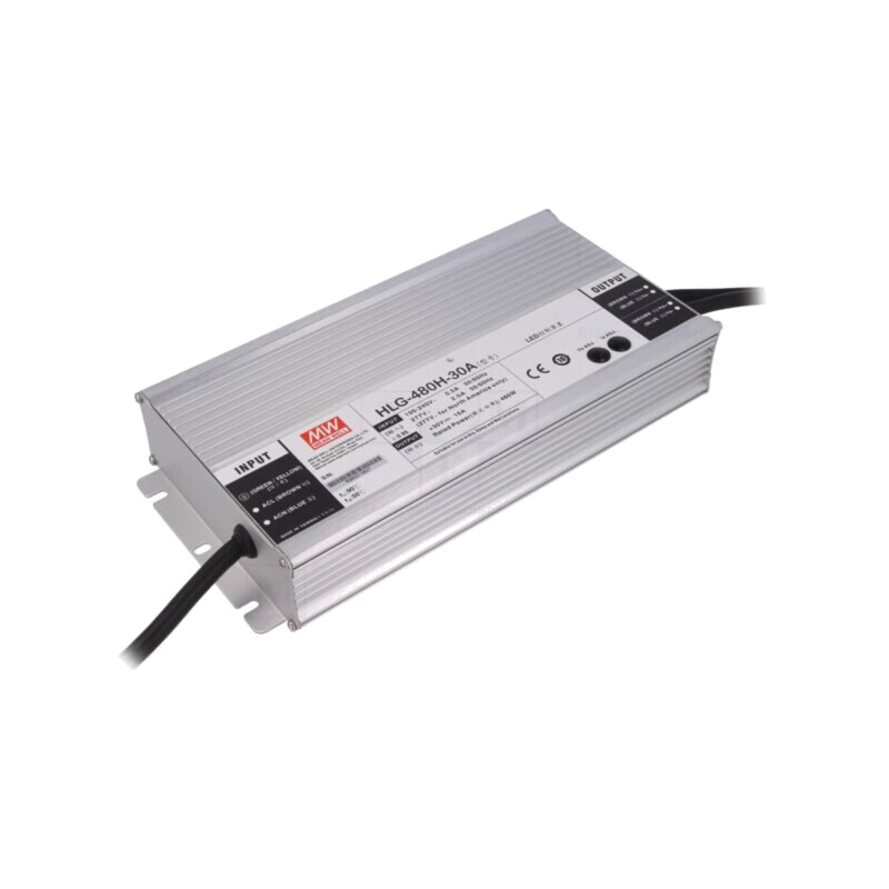 Alimentator: pulsatoriu; LED; 480W; 30VDC; 8÷16A; 90÷305VAC; IP65