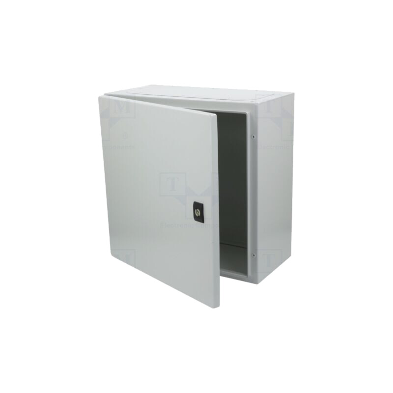 Carcasă: montare pe perete; X: 400mm; Y: 400mm; Z: 200mm; oţel; gri Carcasă: montare pe perete; X: 400mm; Y: 400mm; Z: 200mm; oţel; gri