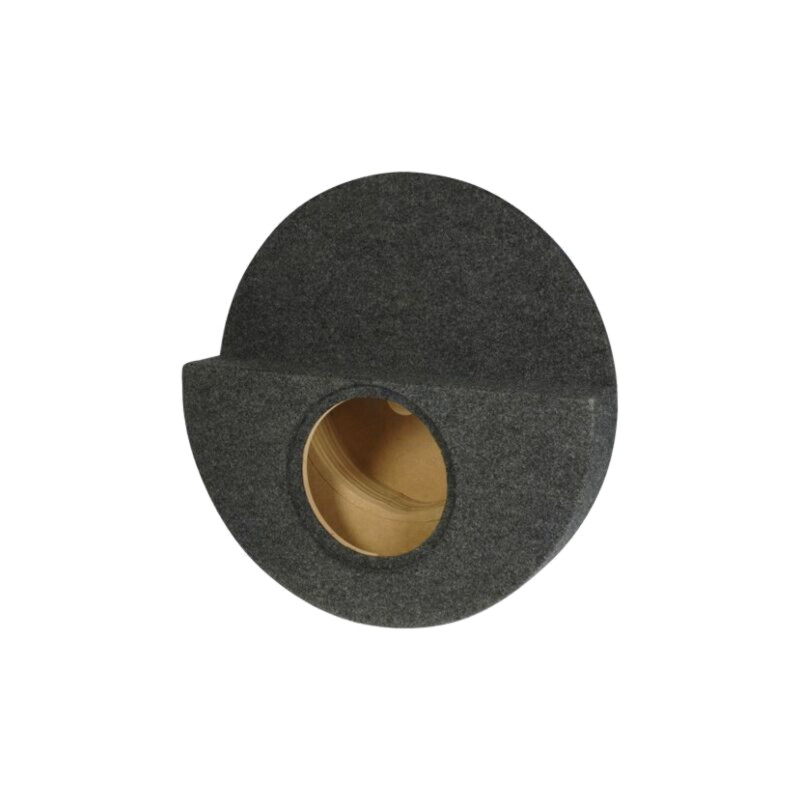 Carcasă difuzor; MDF; neagră; ţesătură; 250mm; Frezare: 272mm; BMW
