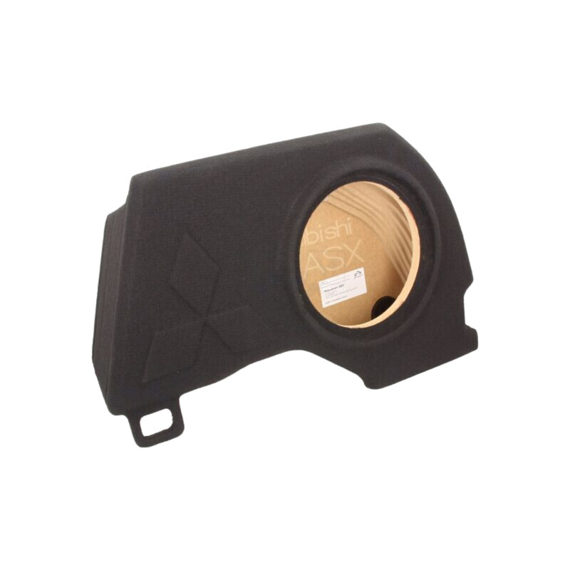 Carcasă difuzor; MDF; neagră; ţesătură; 250mm; Frezare: 272mm; 20l