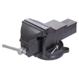 Menghină; aliaj de fier; 150mm; rotativă,de banc,cu nicovală