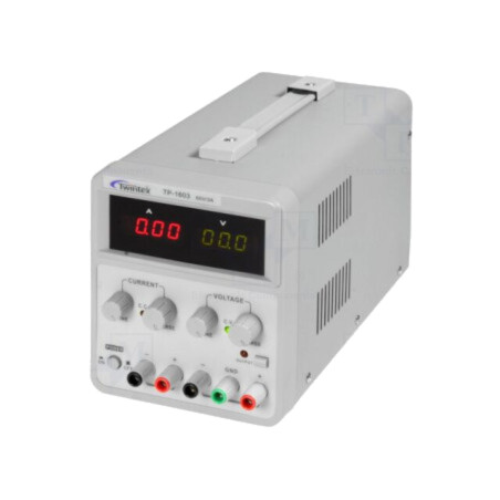 Alimentator: de laborator; liniar,multicanal; 0÷60VDC; 0÷3A; 5VDC