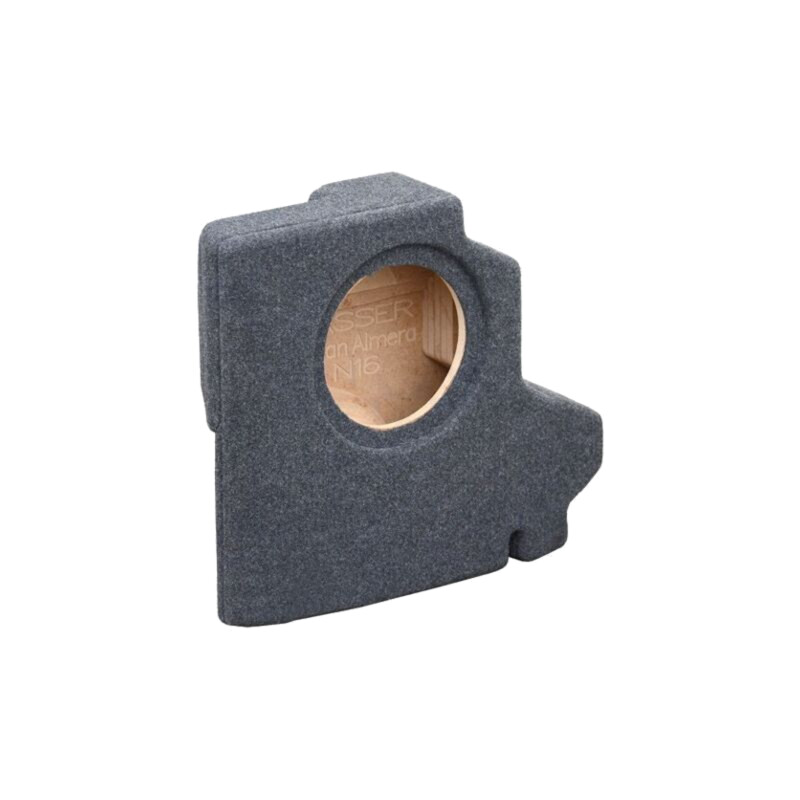 Carcasă difuzor; MDF; melanj gri; ţesătură; 200mm; Frezare: 217mm