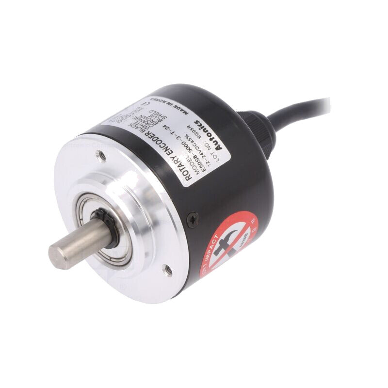 Codor: incremental; Ualim: 12÷24VDC; 5000imp/rotaţie; IP50; ax 8mm Codor: incremental; Ualim: 12÷24VDC; 5000imp/rotaţie; IP50; ax 8mm