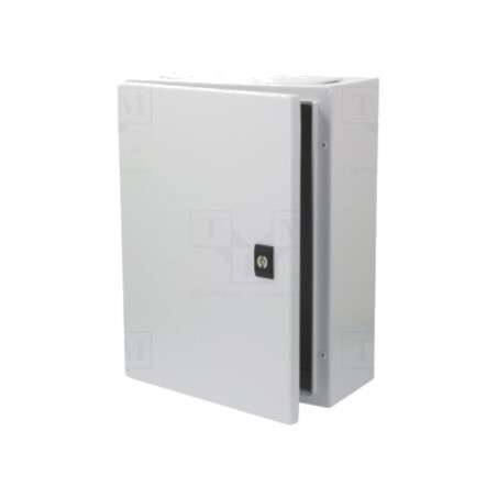 Carcasă: montare pe perete; X: 300mm; Y: 400mm; Z: 150mm; oţel; gri