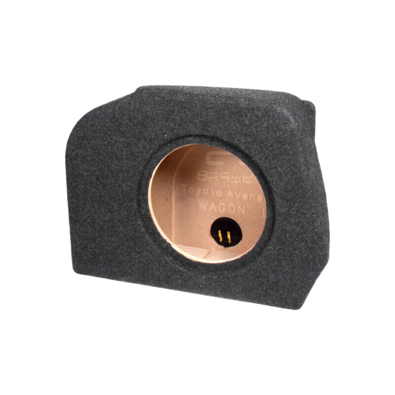 Carcasă difuzor; MDF; melanj negru; ţesătură; 250mm; Toyota; 15l