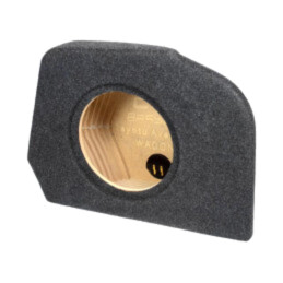 Carcasă difuzor; MDF; melanj negru; ţesătură; 250mm; Toyota; 15l