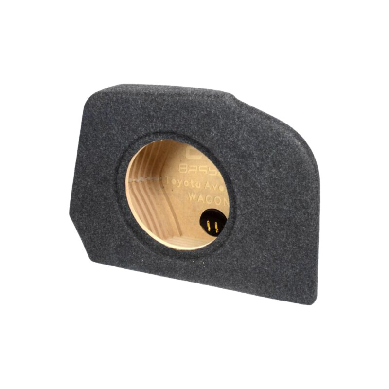 Carcasă difuzor; MDF; melanj negru; ţesătură; 250mm; Toyota; 15l