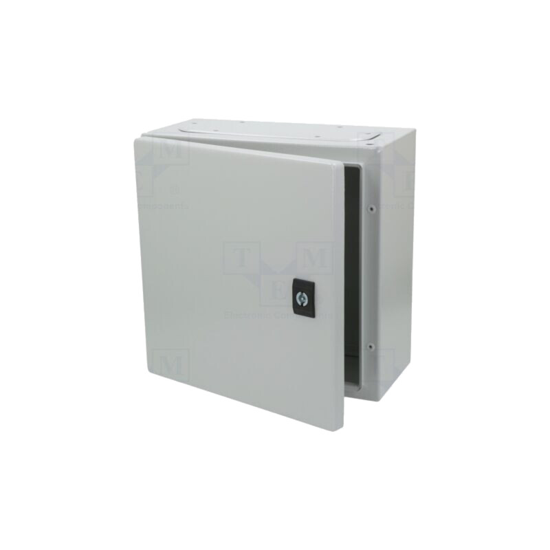 Carcasă: montare pe perete; X: 300mm; Y: 300mm; Z: 150mm; oţel; gri
