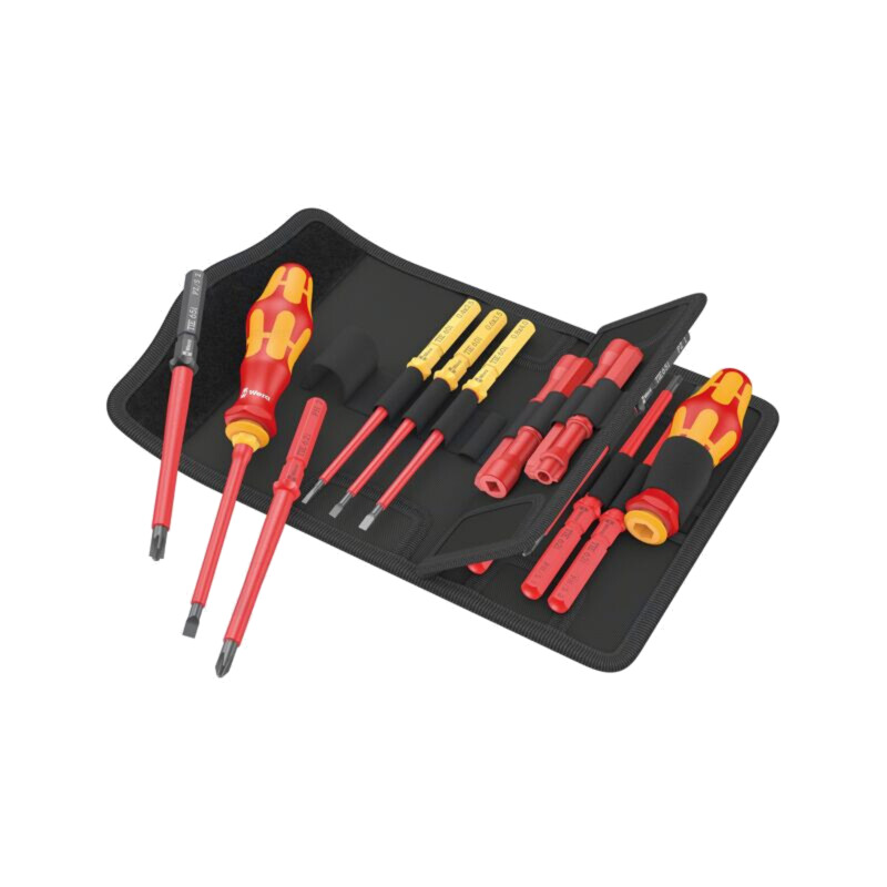 Kit: şurubelniţe; izolată; 1kVAC; Kraftform Kompakt VDE; etui