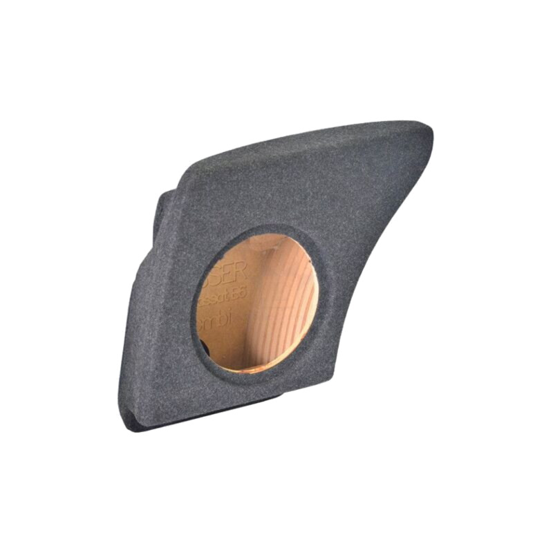 Carcasă difuzor; MDF; neagră; ţesătură; 250mm; Frezare: 276mm; VW