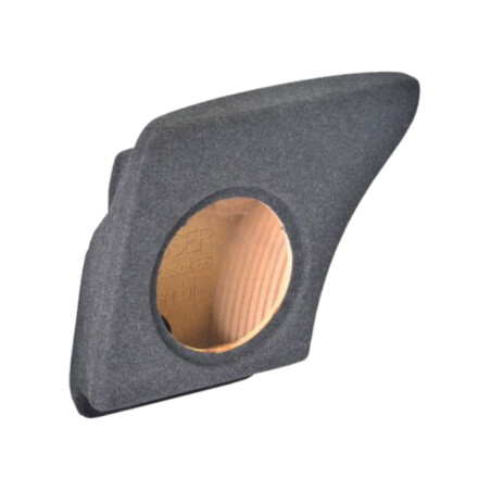 Carcasă difuzor; MDF; neagră; ţesătură; 250mm; Frezare: 276mm; VW