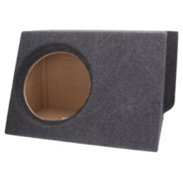 Carcasă difuzor; MDF; melanj gri; ţesătură; 300mm; Frezare: 324mm