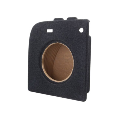 Carcasă difuzor; MDF; melanj gri; ţesătură; 250mm; Frezare: 272mm