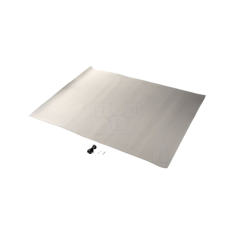 Suport: pentru podea; ESD; gri; L: 1,5m; W: 1,2m; Thk: 2mm Suport: pentru podea; ESD; gri; L: 1,5m; W: 1,2m; Thk: 2mm