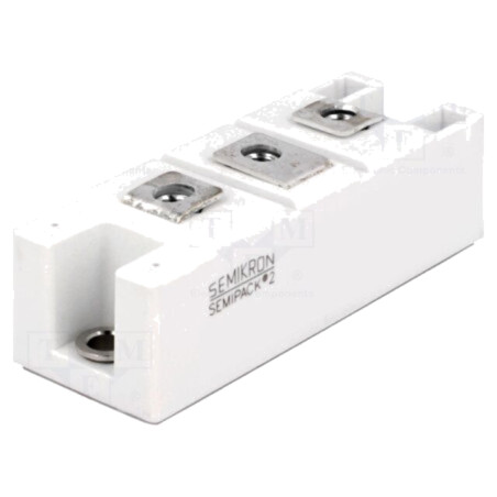 Modul: diodă; dubli în serie; 1,2kV; If: 150A; SEMIPACK2; A53; 220A