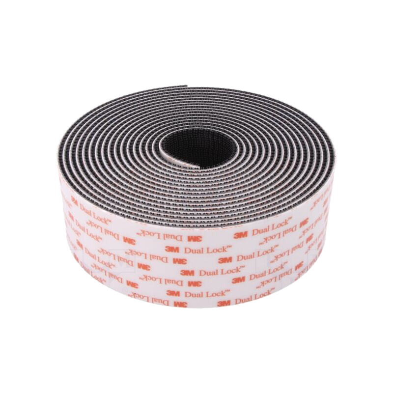 Bandă: arici; W: 50mm; L: 5m; Thk: 5700um; acril; neagră; -29÷93°C
