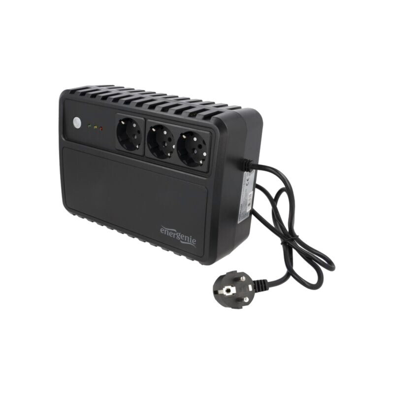 Alimentator: UPS; multipriză; 600W; 1kVA; Uintr: 220V; 175x255x93mm