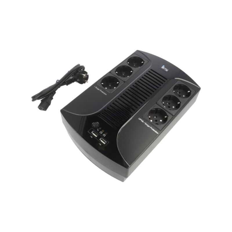 Alimentator: UPS; multipriză; 360W; 600VA; Uintr: 230V; 7Ah; 8h