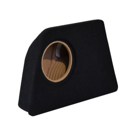 Carcasă difuzor; MDF; neagră; ţesătură; 200mm; Frezare: 222mm; 9l