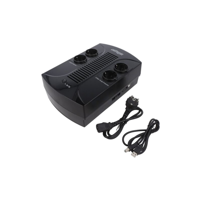 Alimentator: UPS; multipriză; 510W; 850VA; Uintr: 220V; Schuko x4