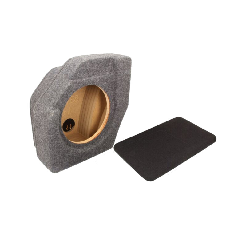 Carcasă difuzor; MDF; melanj gri; ţesătură; 250mm; Frezare: 272mm