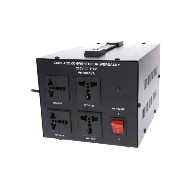 Autotransformator; 110VAC,230VAC; Putere: 2000VA; Usec.1: 110V Autotransformator; 110VAC,230VAC; Putere: 2000VA; Usec.1: 110V