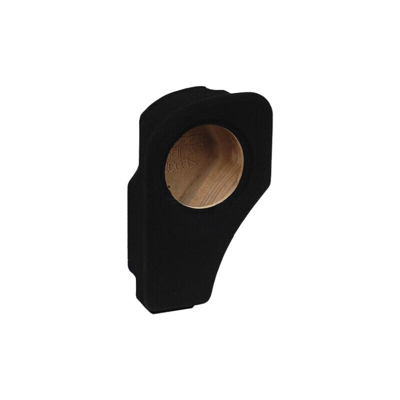 Carcasă difuzor; MDF; neagră; ţesătură; 200mm; Frezare: 217mm; Audi