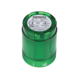 Semnalizator: luminos; LED; verde; 24VDC; 24VAC; IP54; 8WD42