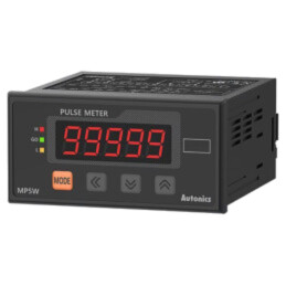 Contor: electronic; LED; impulsuri/viteză/timp; 24÷48VDC; 24VAC