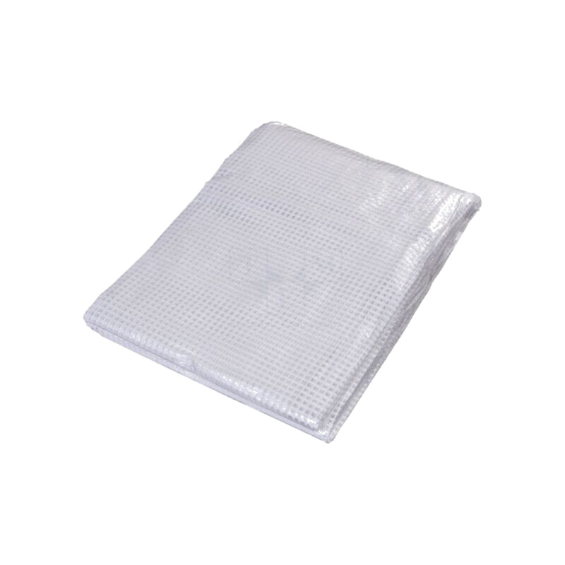 Tarpaulin; L: 10m; Width: 6m; polyetylene; silver-brown; 210g/m2 Tarpaulin; L: 10m; Width: 6m; polyetylene; silver-brown; 210g/m2