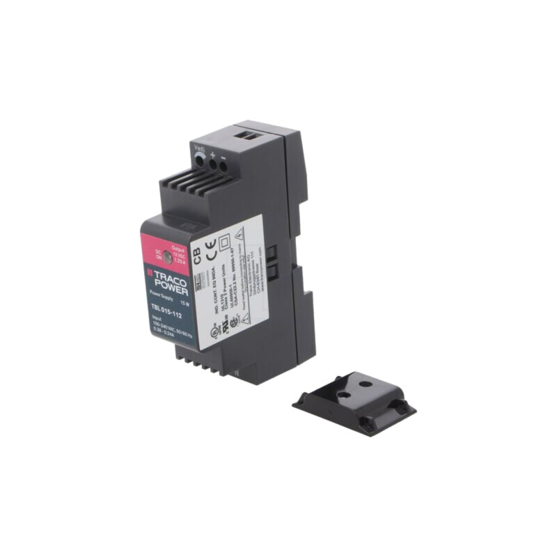 Alimentator: pulsatoriu; pentru şină DIN; 15W; 12VDC; 1,25A; OUT: 1