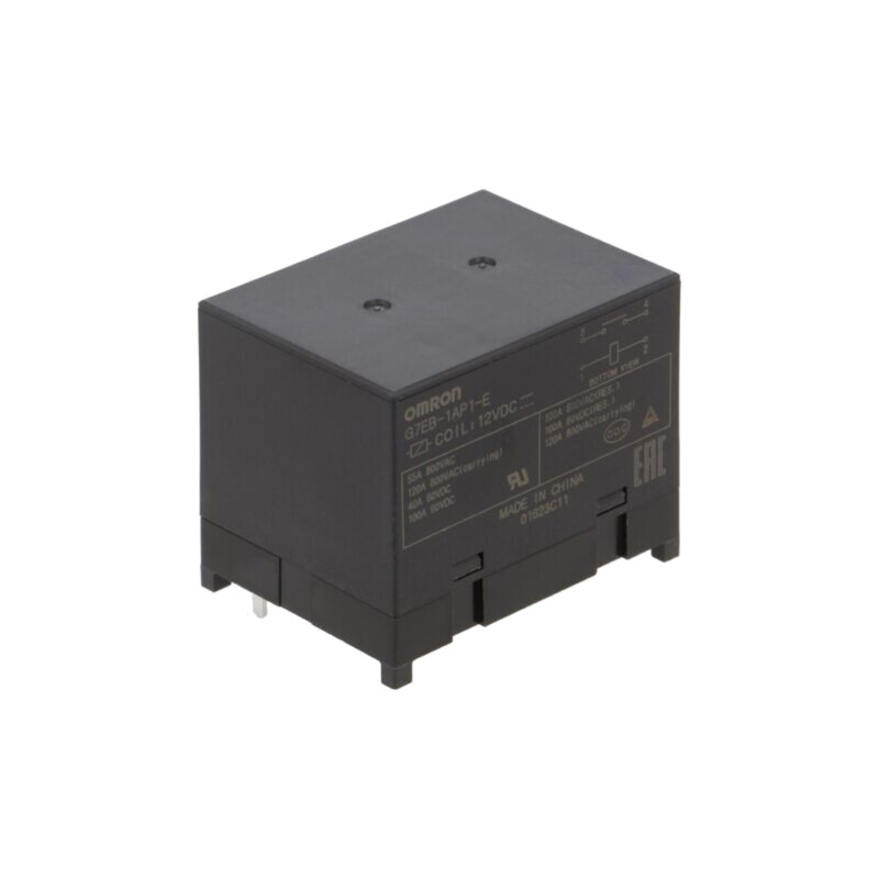 Releu: electromagnetic; SPST-NO; Ubobină: 12VDC; 120A; G7EB; PCB Releu: electromagnetic; SPST-NO; Ubobină: 12VDC; 120A; G7EB; PCB