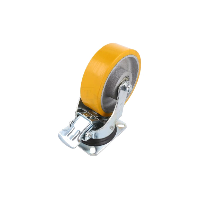 Roată de transport; Ø: 160mm; W: 50mm; H: 200mm; 850kg; poliuretan