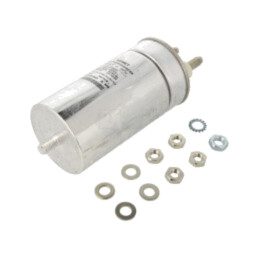 Condensator: cu polipropilenă; 20uF; Term: şuruburi M10; ±10%