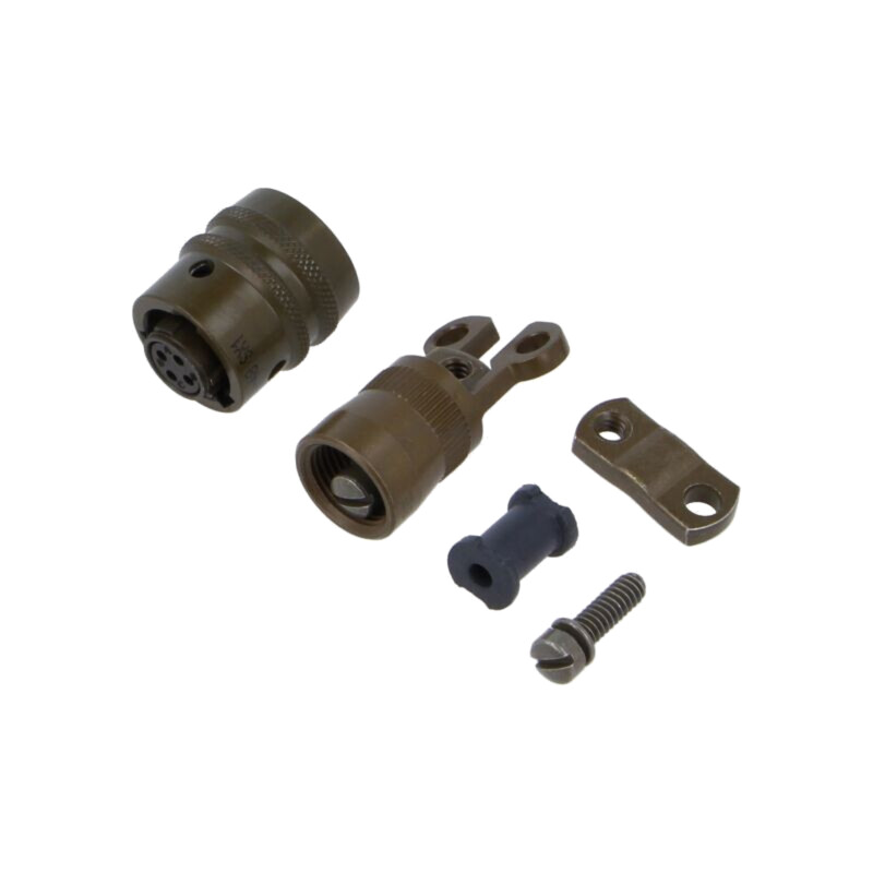 Conector: circular; mufă; PT/451