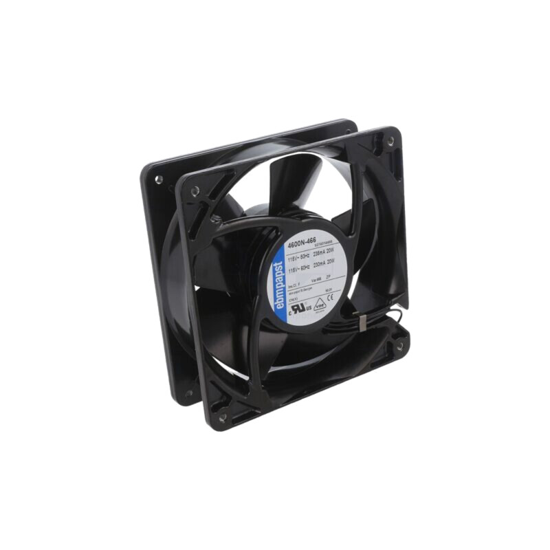 Ventilator: AC; axial; 115VAC; 119x119x38mm; 180m3/h; 50dBA; 60Hz