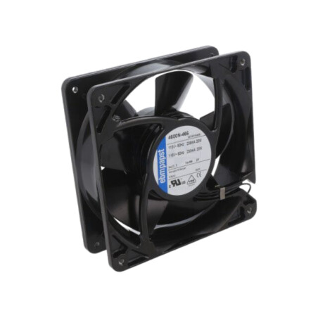 Ventilator: AC; axial; 115VAC; 119x119x38mm; 180m3/h; 50dBA; 60Hz