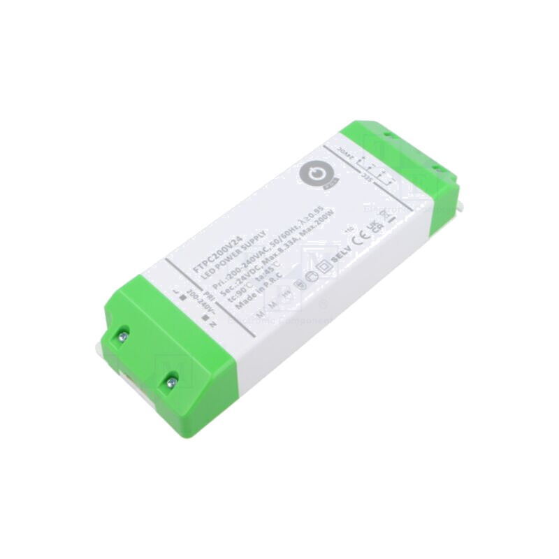 Alimentator: pulsatoriu; LED; 199,92W; 24VDC; 8,33A; 180÷264VAC