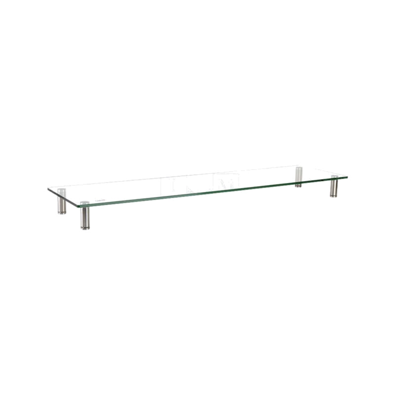 Stand pentru monitor; 20kg; metal,oţel,sticlă; Thk: 8mm