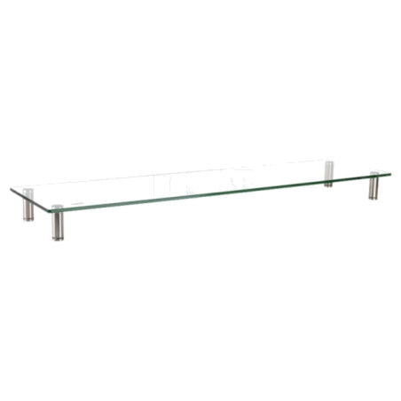 Stand pentru monitor; 20kg; metal,oţel,sticlă; Thk: 8mm