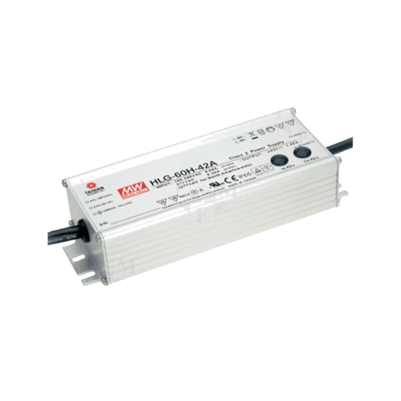 Alimentator: pulsatoriu; LED; 60W; 24VDC; 1,5÷2,5A; 90÷305VAC; IP65