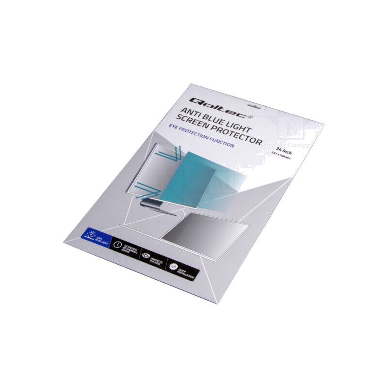 Anti Blue Light Filter; natural (transparent); Thk: 0.5mm; 24"