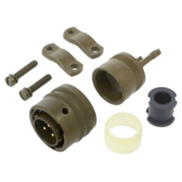 Conector: circular; mufă; PT/451