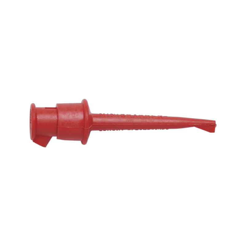 Clips de măsurare; cu cârlig; 5A; 60VDC; roşie; 2,29mm; 30VAC; 3925