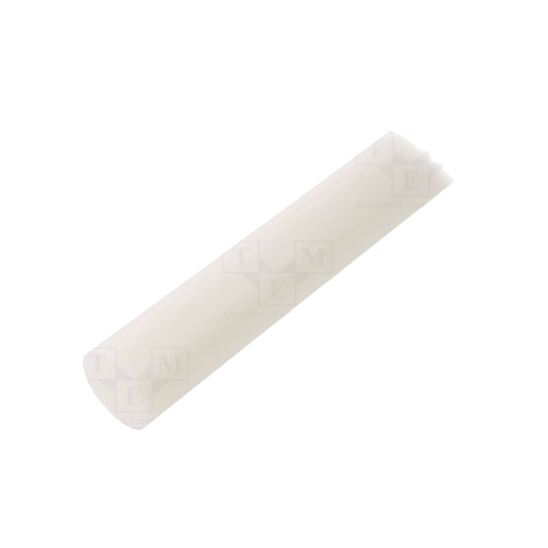 Tijă; Ø: 50mm; L: 500mm; naturală; extrudate; manşon Tijă; Ø: 50mm; L: 500mm; naturală; extrudate; manşon