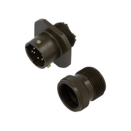 Conector: circular; mufă; PT/451