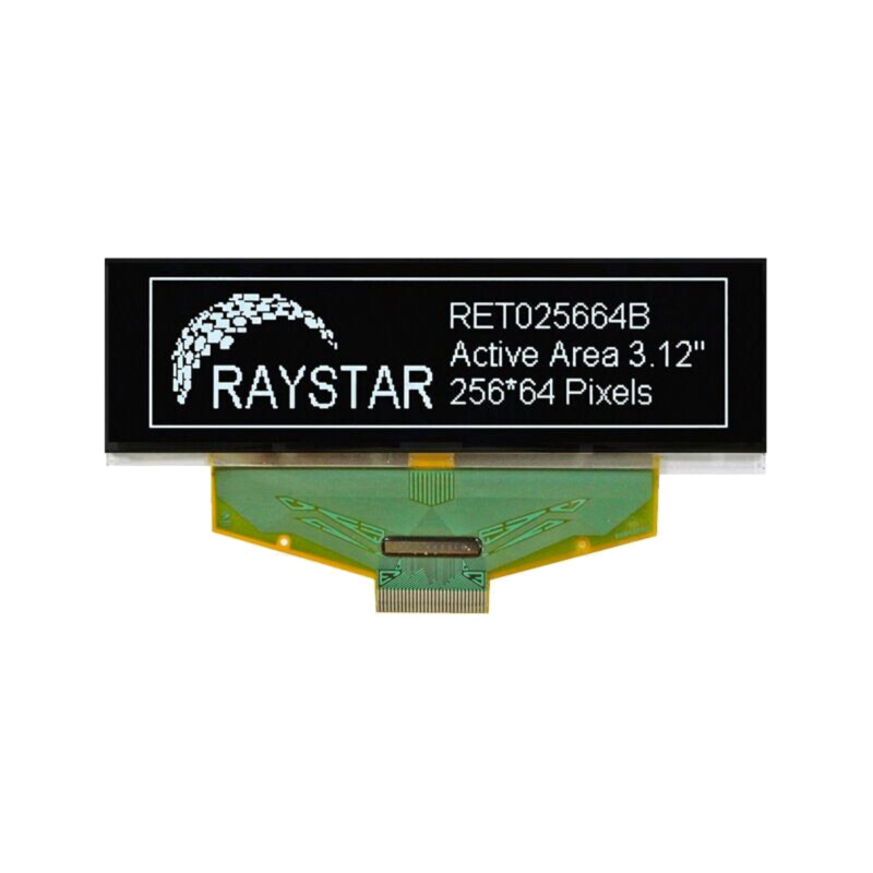 Afişaj: OLED; grafic; 3,12"; 256x64; Dim: 88x27,8x2,05mm; albă Afişaj: OLED; grafic; 3,12"; 256x64; Dim: 88x27,8x2,05mm; albă